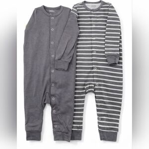 Hanes Kids Pajamas in Gray and Striped Gray